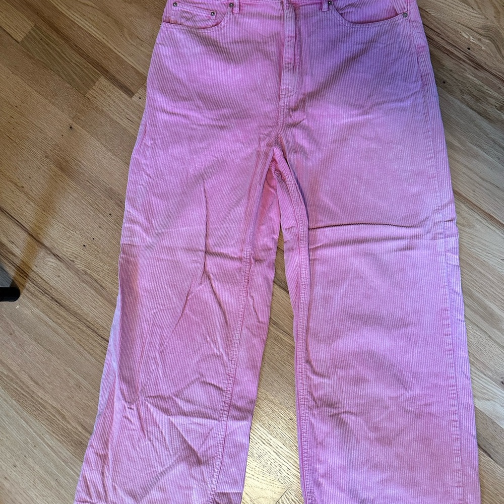 BDG Pink Wide Leg Pants